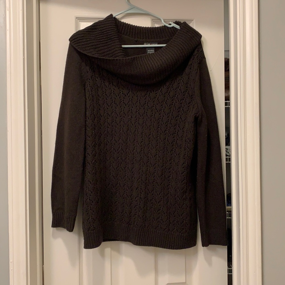 Brown Knitted Sweater